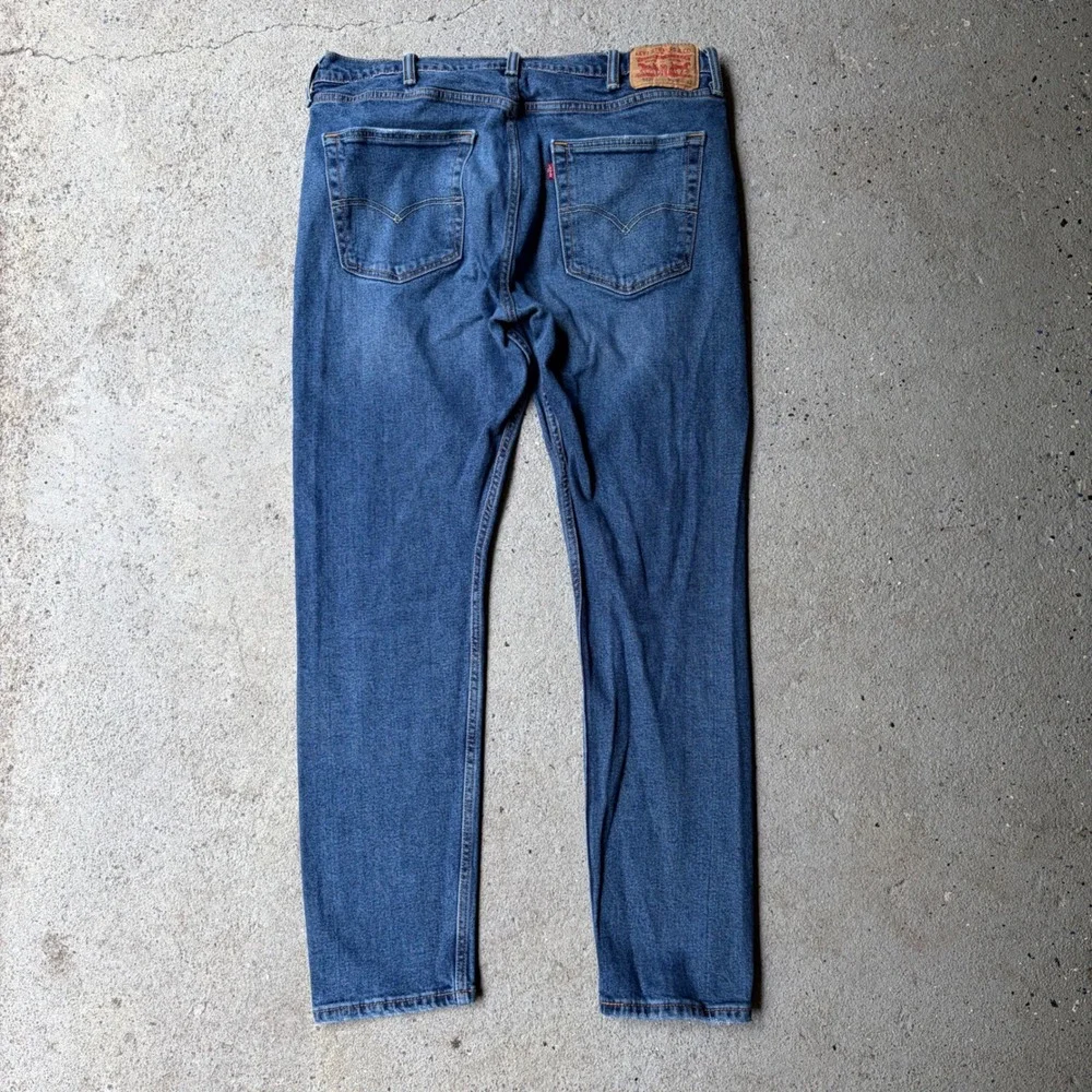 Levis 512 Slim Taper Jeans Mens 38x32 Medium Wash Blue Denim 28833-0074